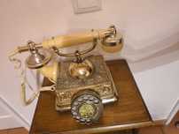 Telefone antigo discagem por disco