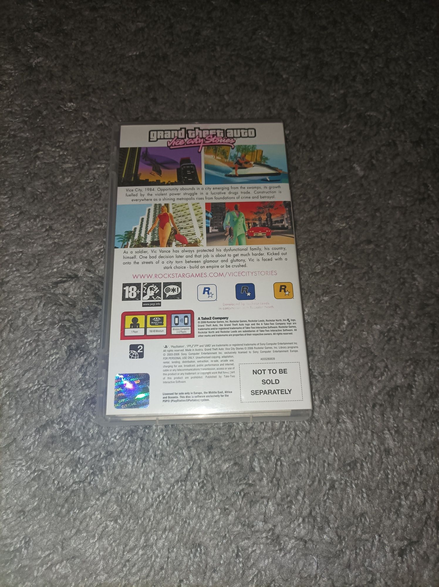 Jogo GTA Vice City Stories PSP