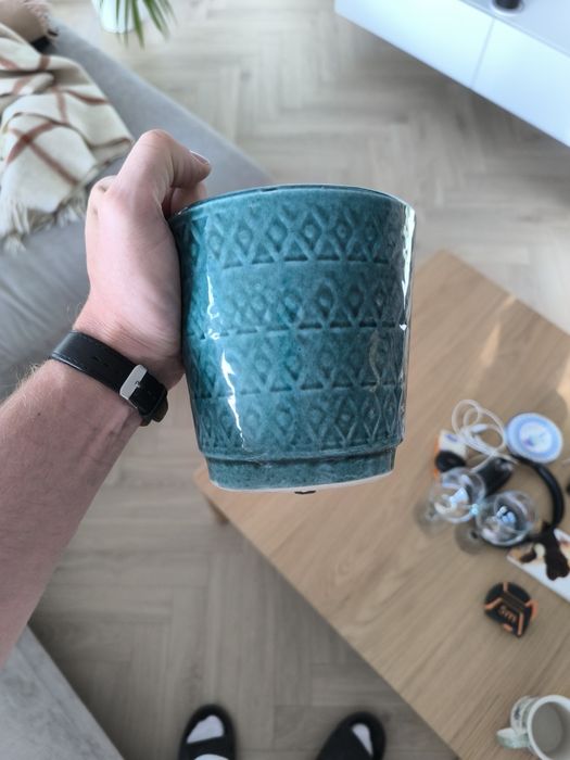 Doniczka używana, stan bdb.