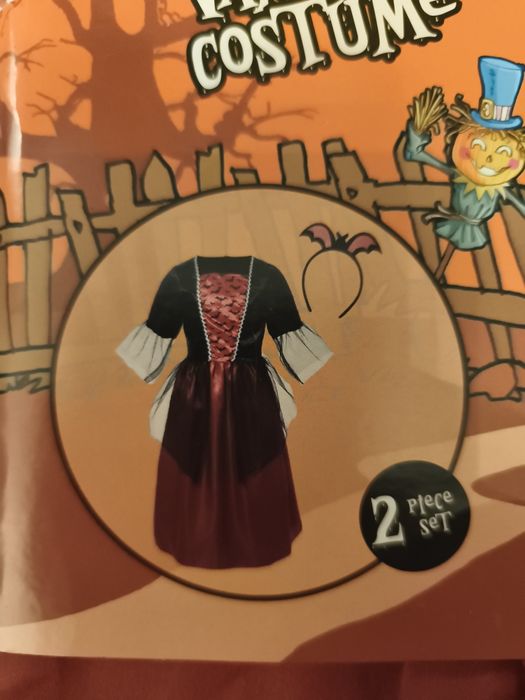 Strój na imprezę Halloween 134/140