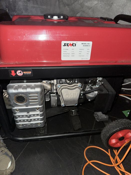 Продам генератор senci sc6000i-v