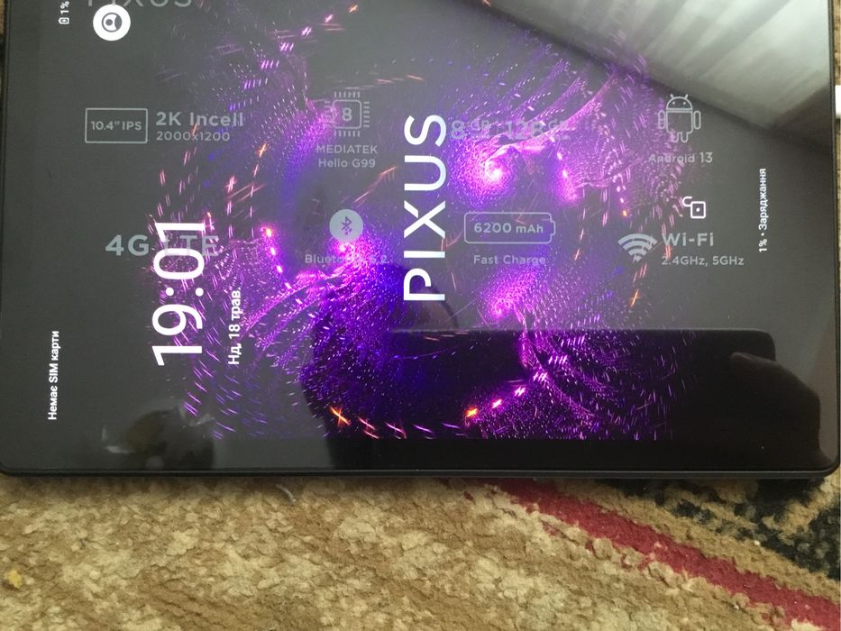 планшет Pixus Titan 8gb/128 gb новый
