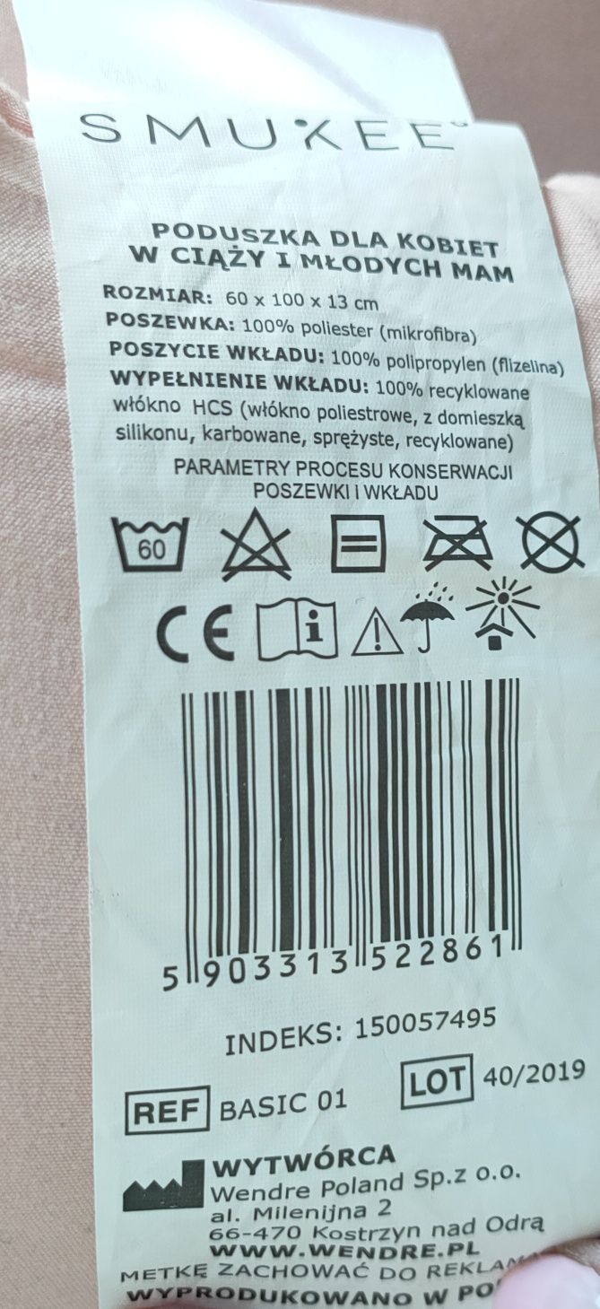 Poduszka dla kobiet w ciąży i młodych mam