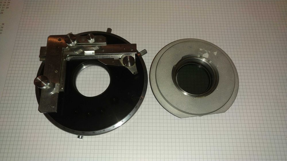 PZO Stolik obrotowy SO7 z NK4, podstawa do MST, polaryzacja