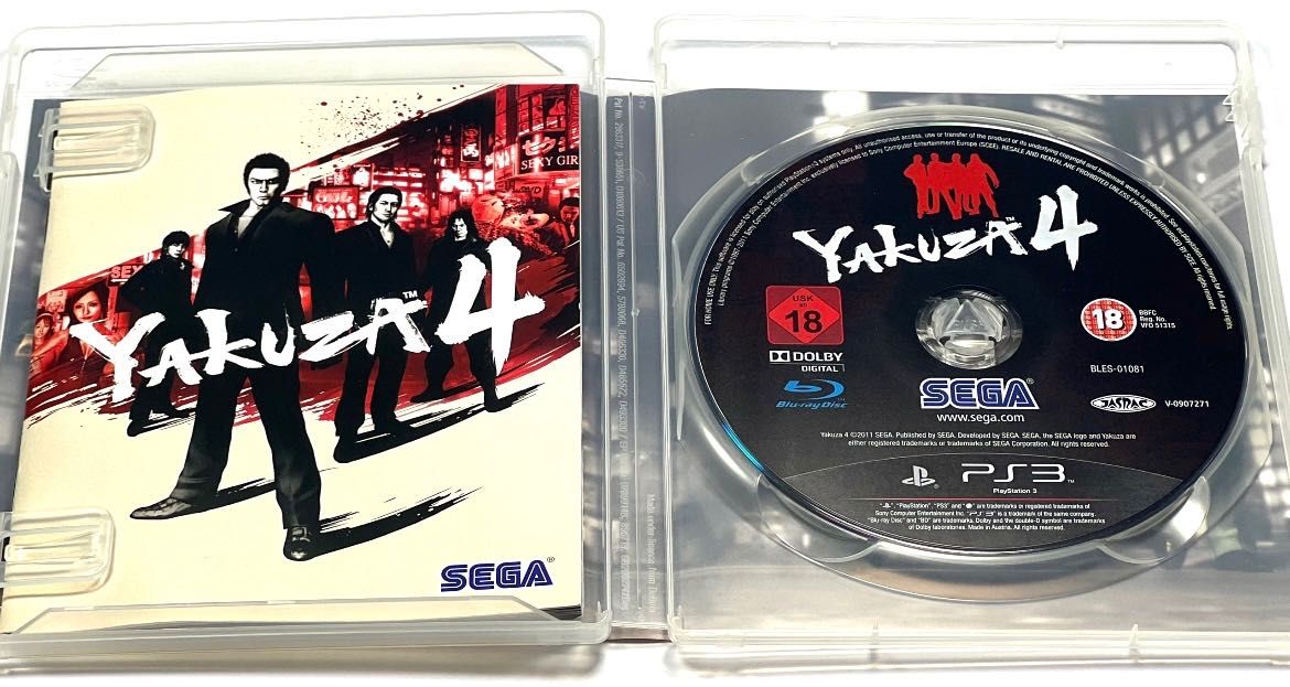 Yakuza 4 Playstation 3 PS3