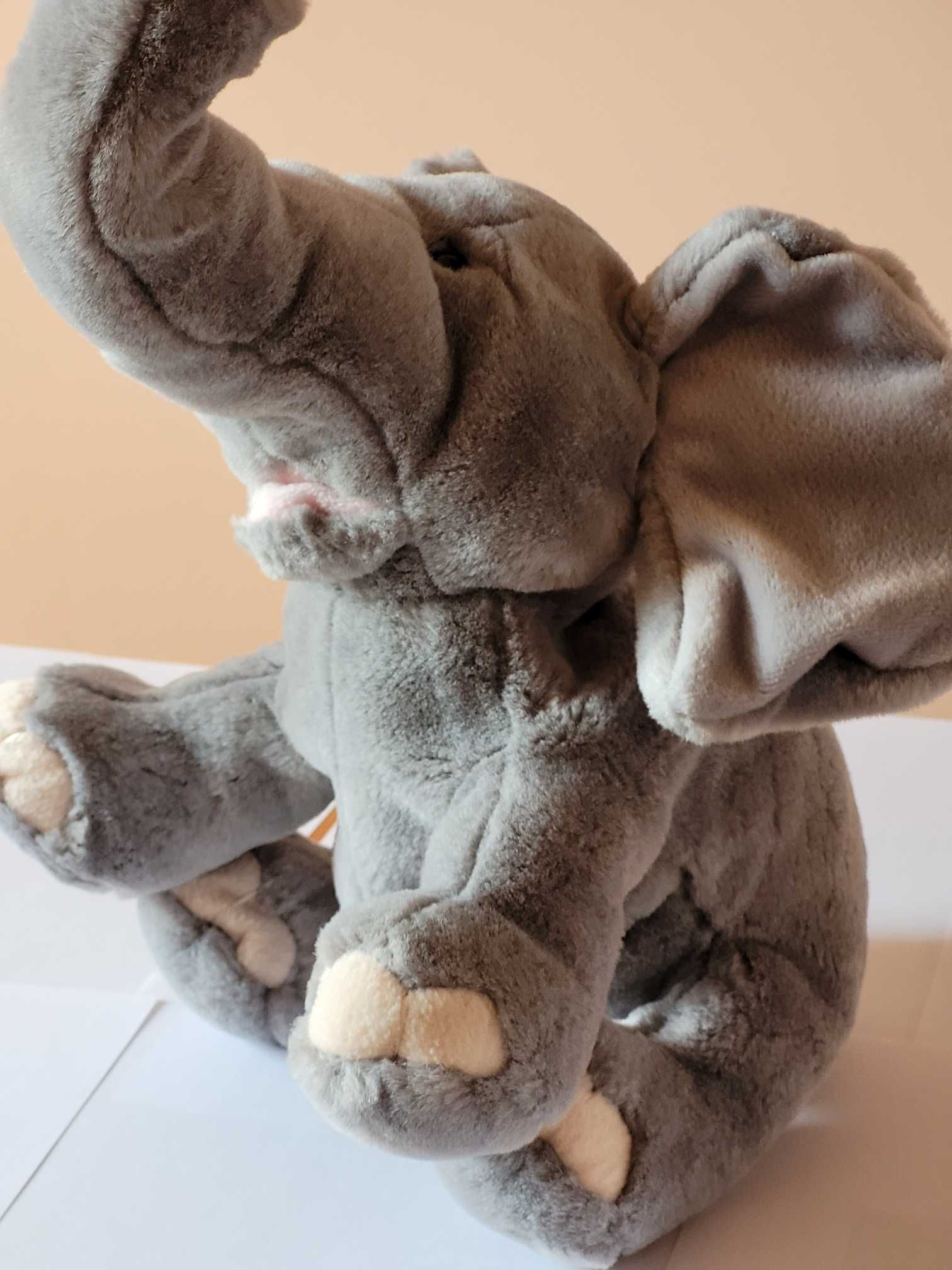 М*який  слоник   Elmer elephant на руку   для  лялькового театру