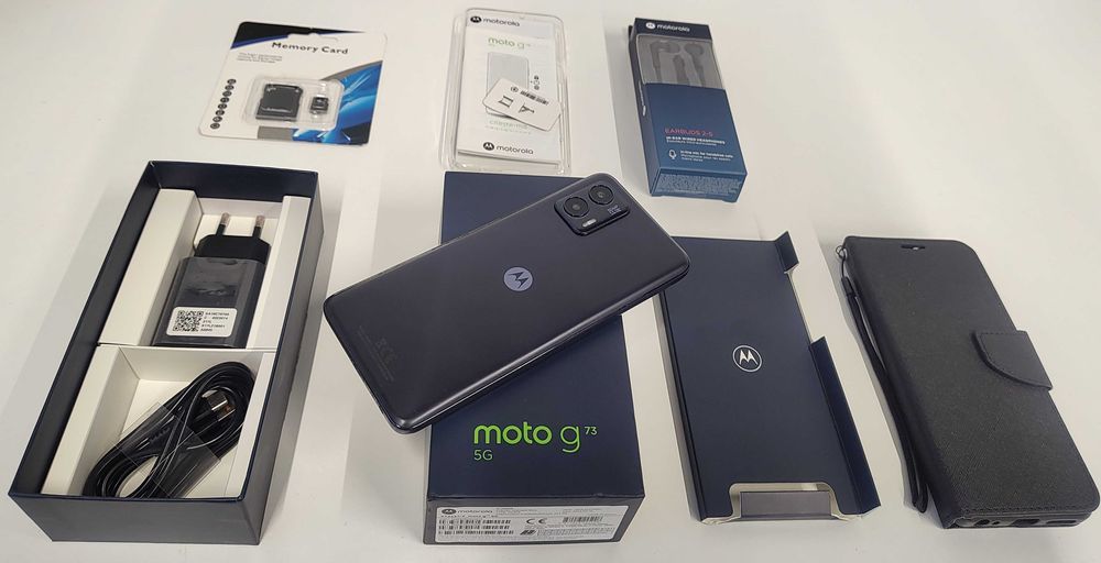 Motorola Moto G73 5G | 8/256GB | Midnight Blue | 120 Hz | Dodatki