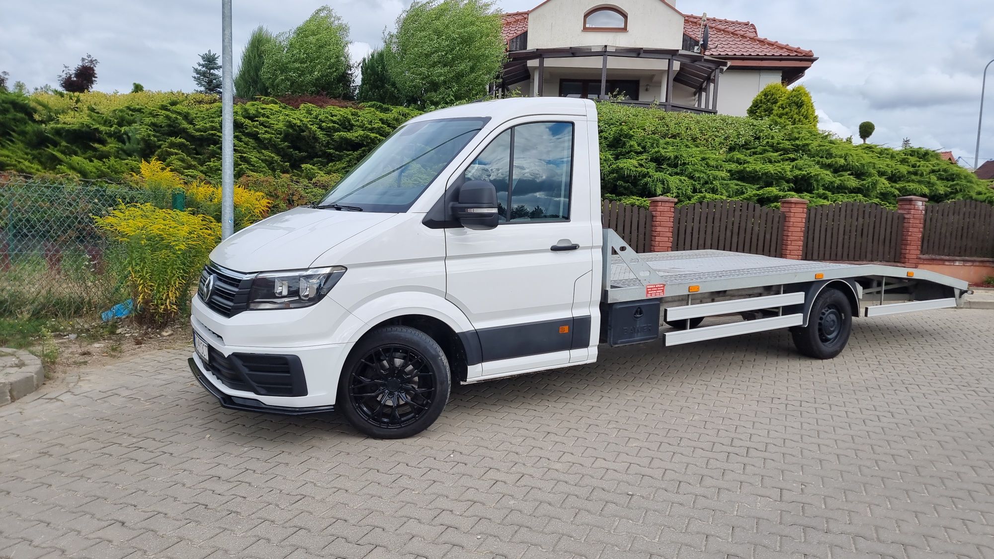 Autolaweta  Laweta vw Crafter 2022r 2.0 140km niski przebieg