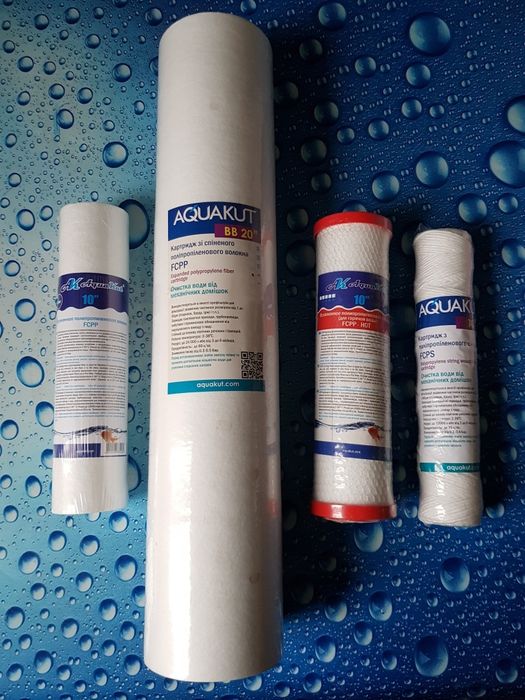 Картридж Аквакут уголь комбинированный FCCA-STO 10"2 1/2"