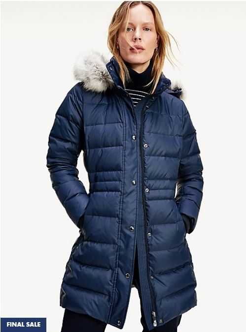 Женское пуховое пальто Tommy Hilfiger (USA), разм.XS