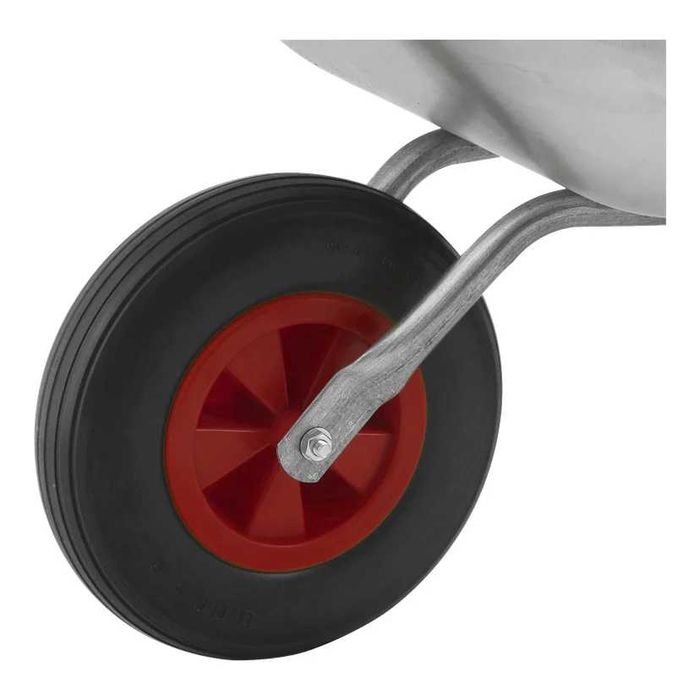 Taczka z kołem pneumatycznym – 65L, udźwig 85 kg, do ogrodu!