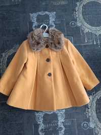 Пальтішко пальто демісезонне нарядне для дівчинки