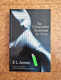 Livro "As Cinquenta Sombras de Grey" de E. L. James