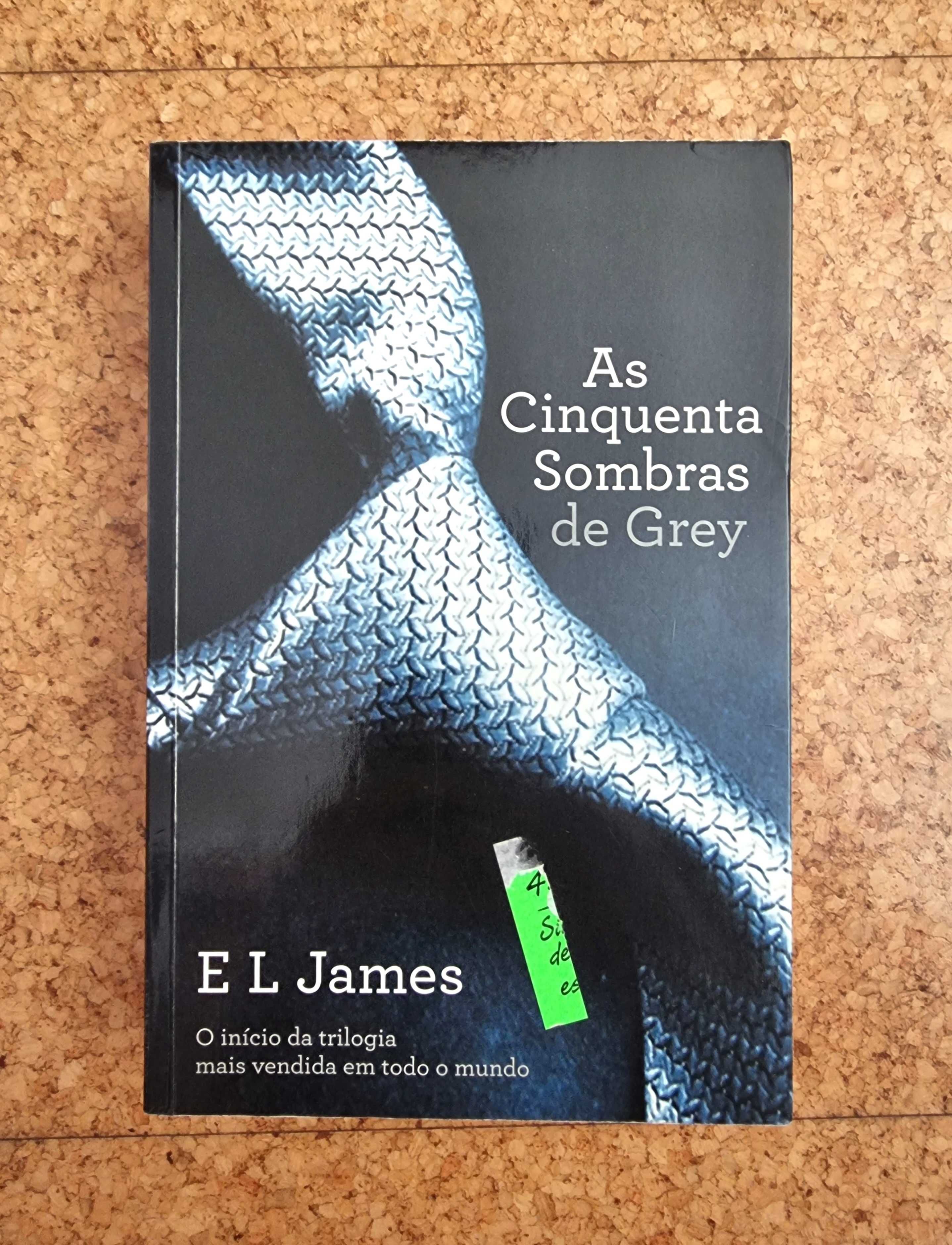 Livro "As Cinquenta Sombras de Grey" de E. L. James