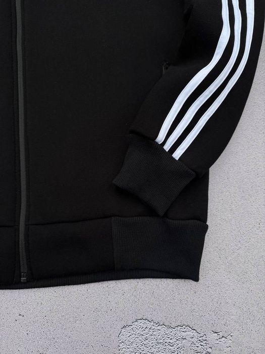 Зіпка Adidas Зима / Фліс. ТОП якість. Олімпійка Адідас. Кофта тепла