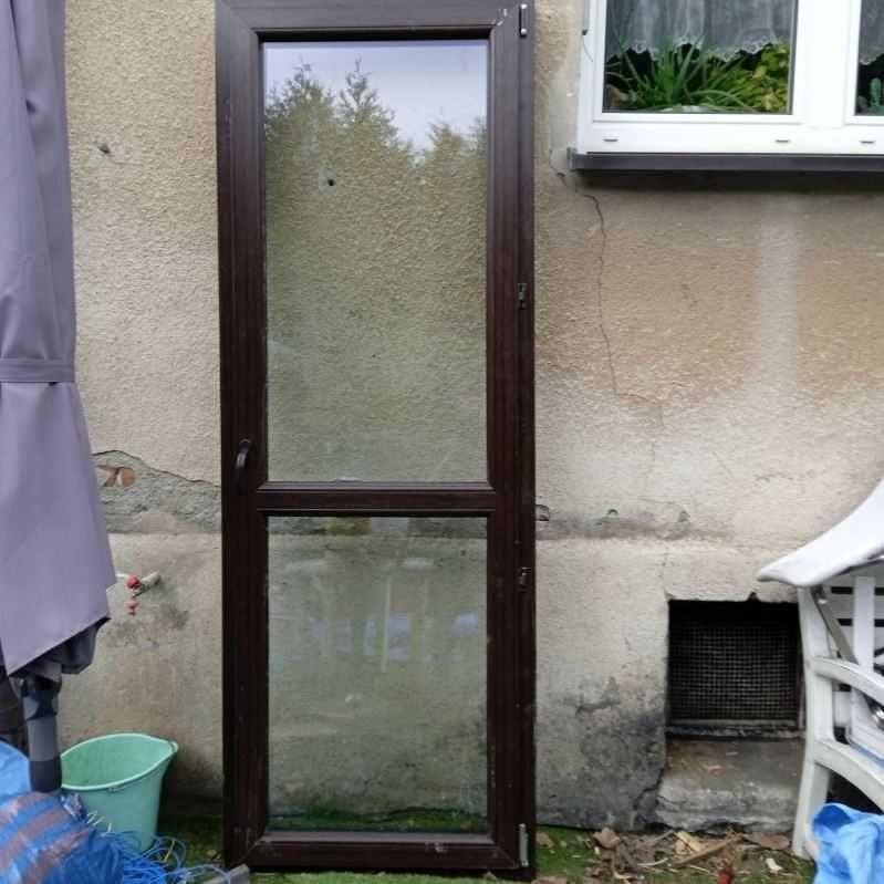 dzwi balkonowe po demontażu