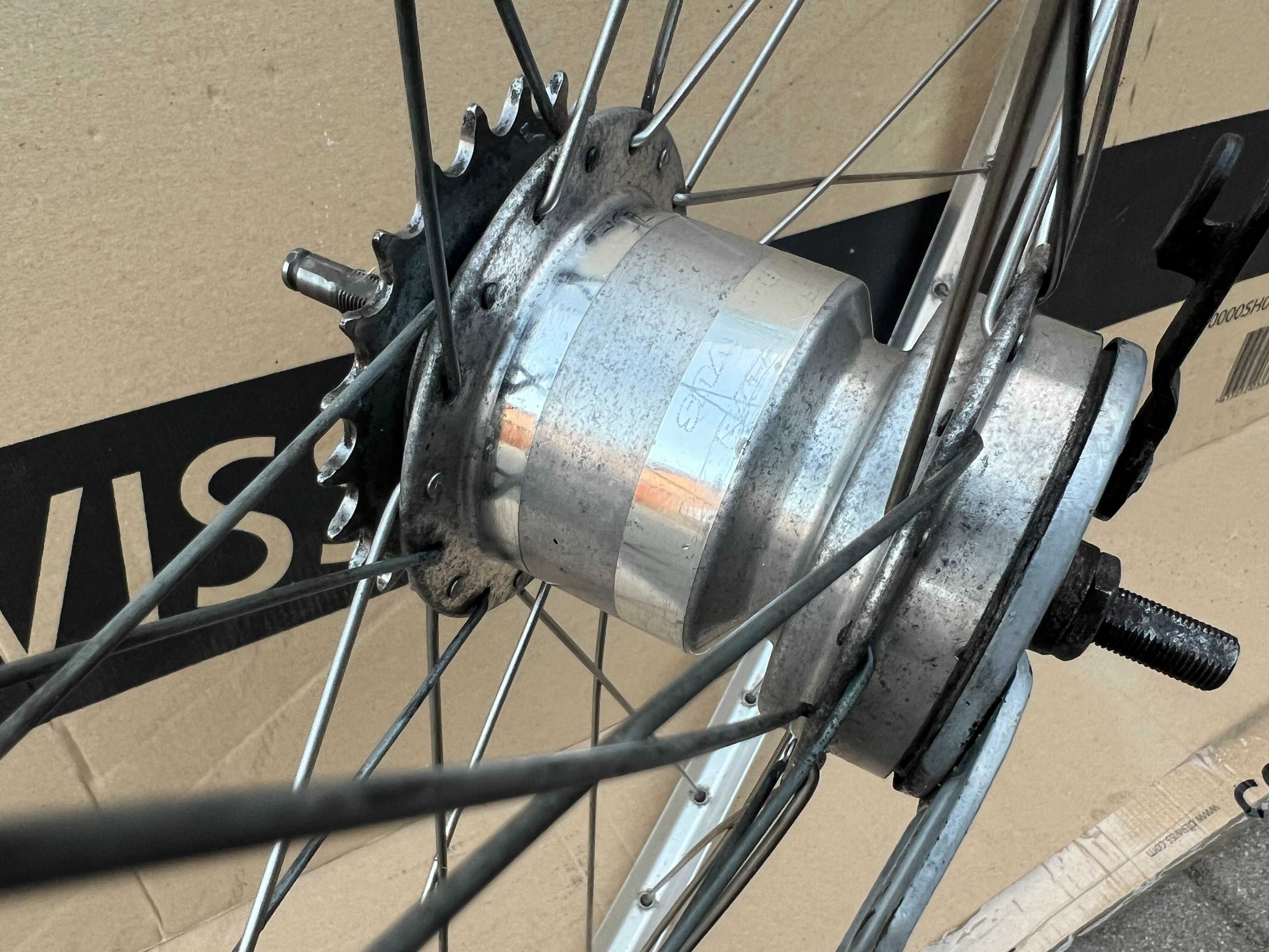 Koło SRAM SPECTRO S7 SACHS Piasta 7 Biegów Tylne 28" Hamulec Bębnowy