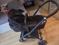Cybex EOS Basic BLK Travelsystem Aton B2 wózek 3w1 z fotelikiem