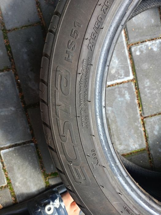 Opony letnie komplet Kumho Ecsta HS51 215/50 ZR17 95W