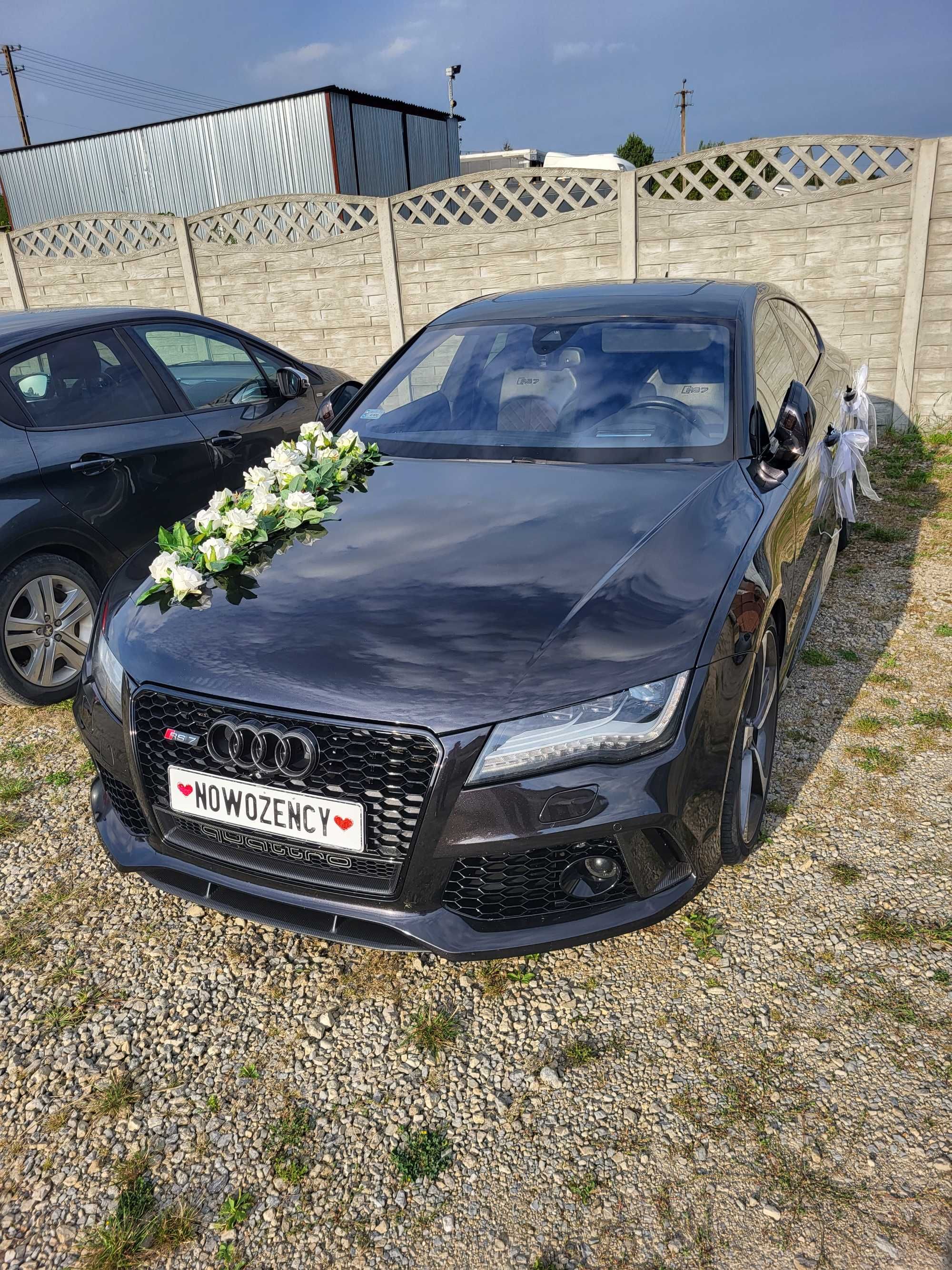 Samochód do ślubu Audi Rs7 v8 700km