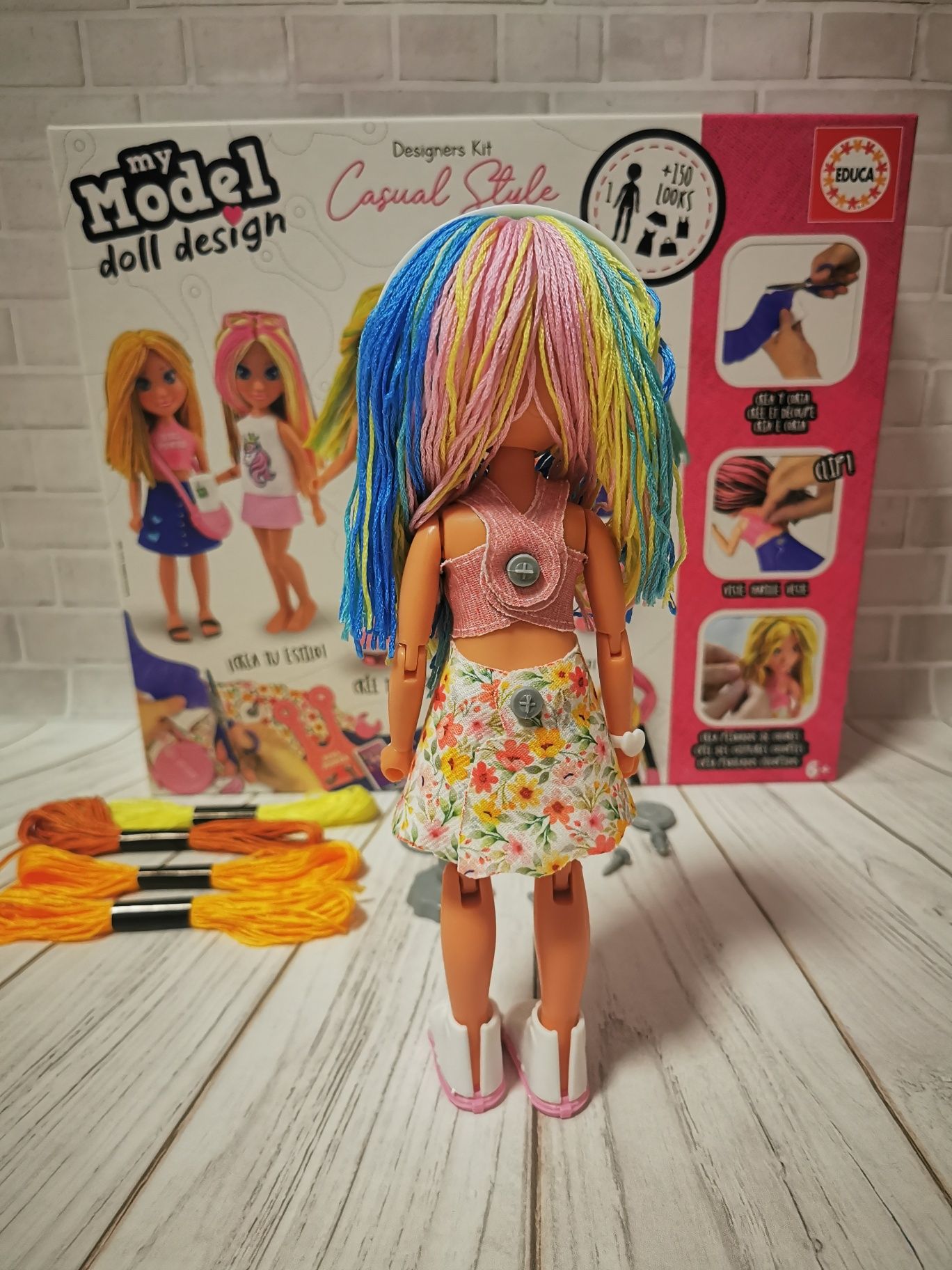 Творчий набір My model doll design