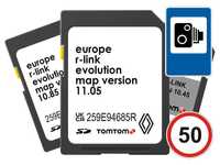 Карты навигации 2024 - Renault R-Link - Megane Laguna Koleos Clio Zoe