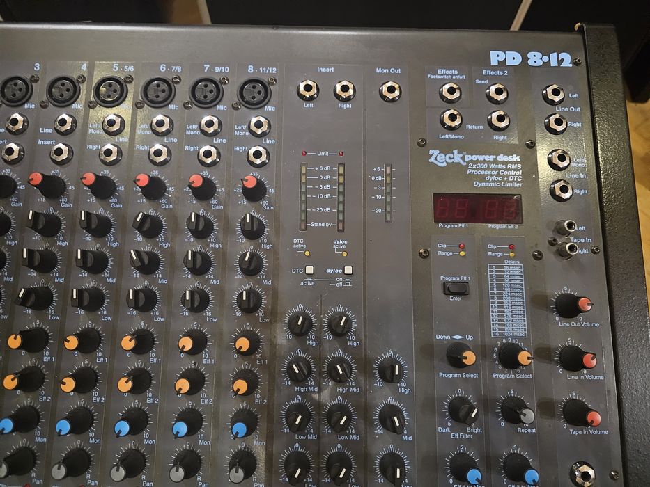 Zeck pd 8.12. Супер стан. Oригінал . Німеччина.  Краще як dynacord.