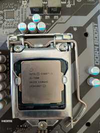 cpu-Intel i5 7500 + ram- g.skg.skill