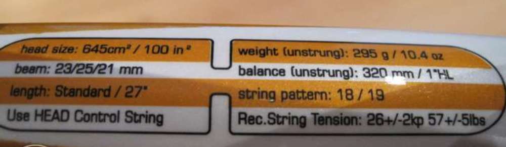 Raquete de tenis Head