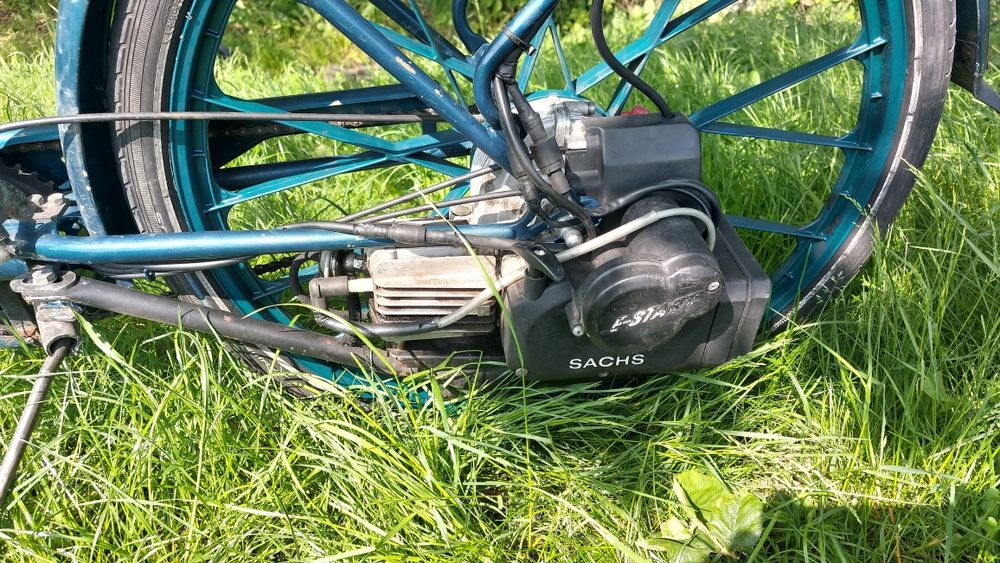 Rower SAXONETTE z silnikiem spalinowym SACHS