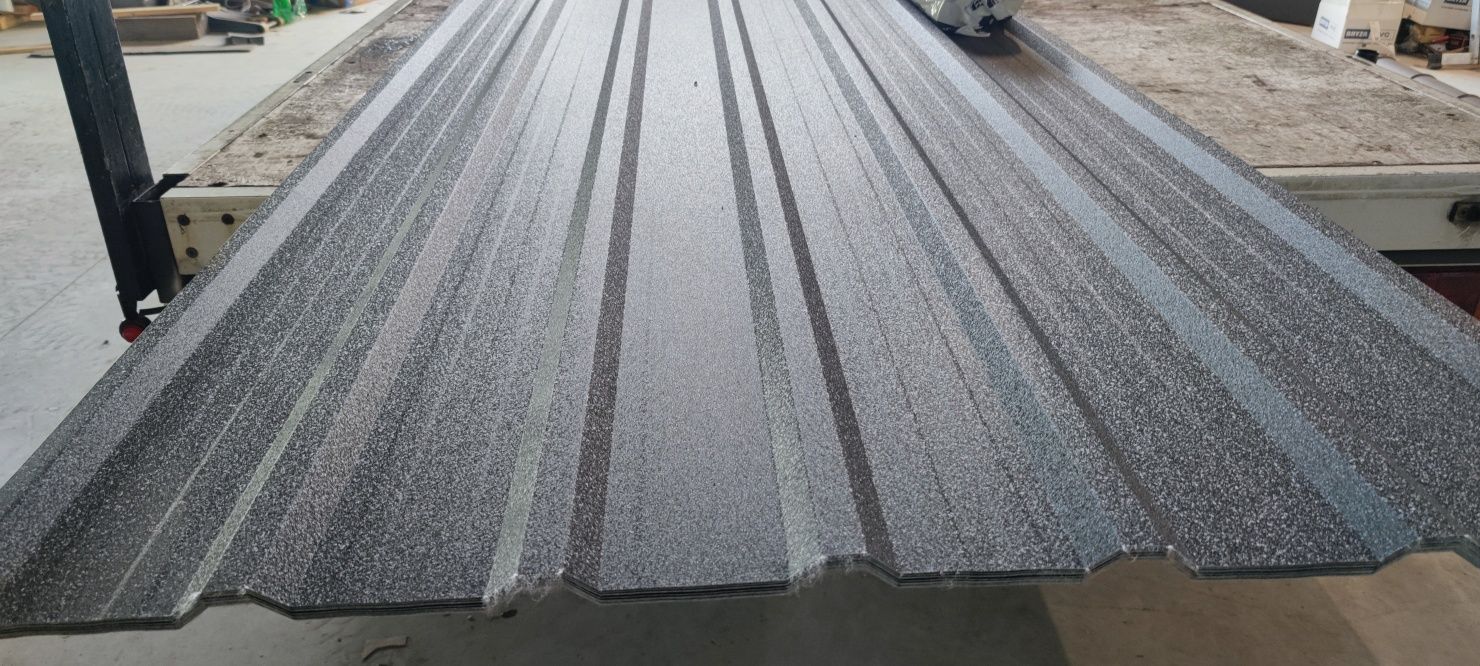 Blacha trapezowa t18 filc trapez brąz grafit 0,5mm mazowieckie lubelsk