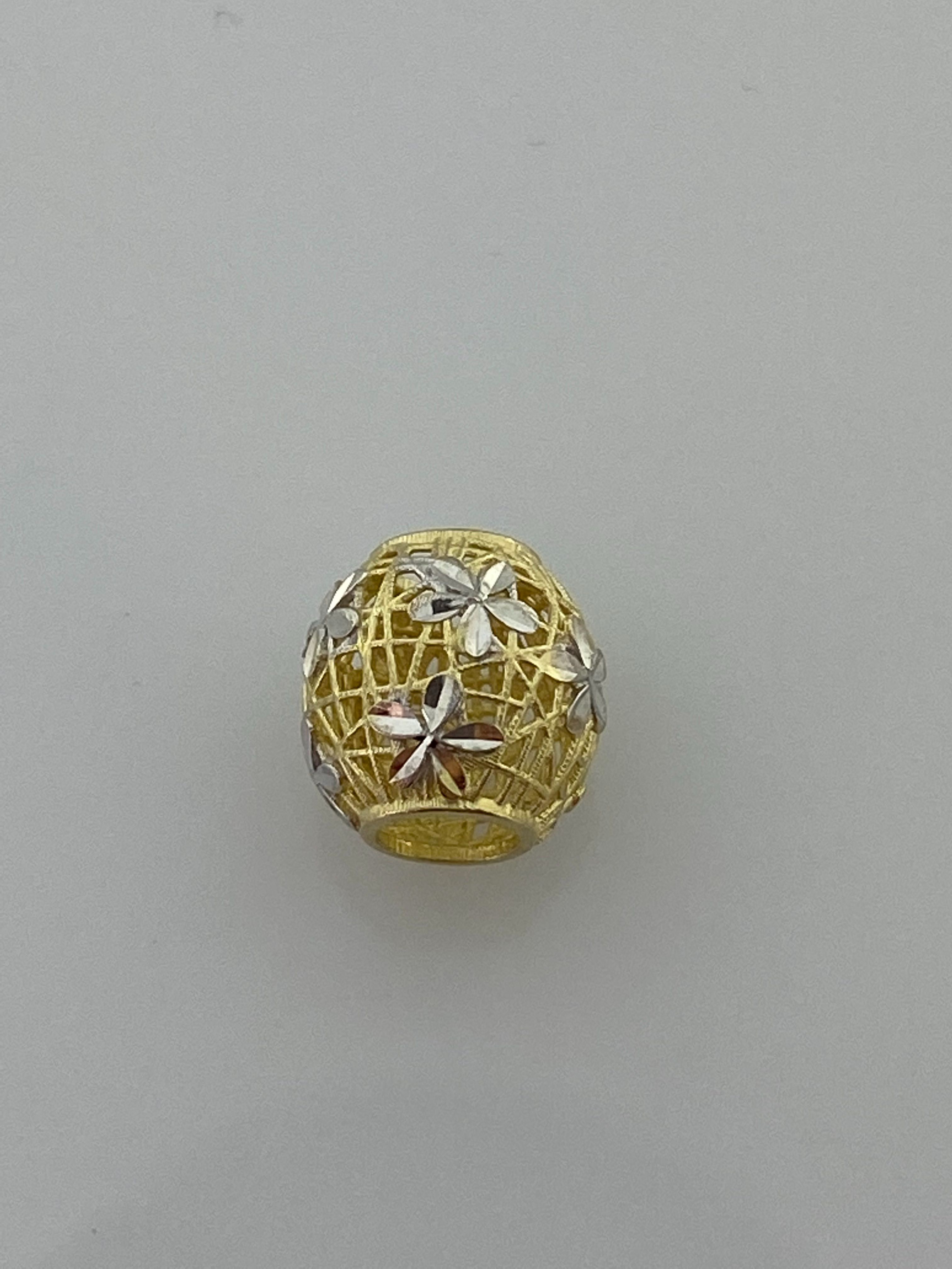 Złoty element charms na bransoletkę Pandora, Próba 585. Nowy (2184)