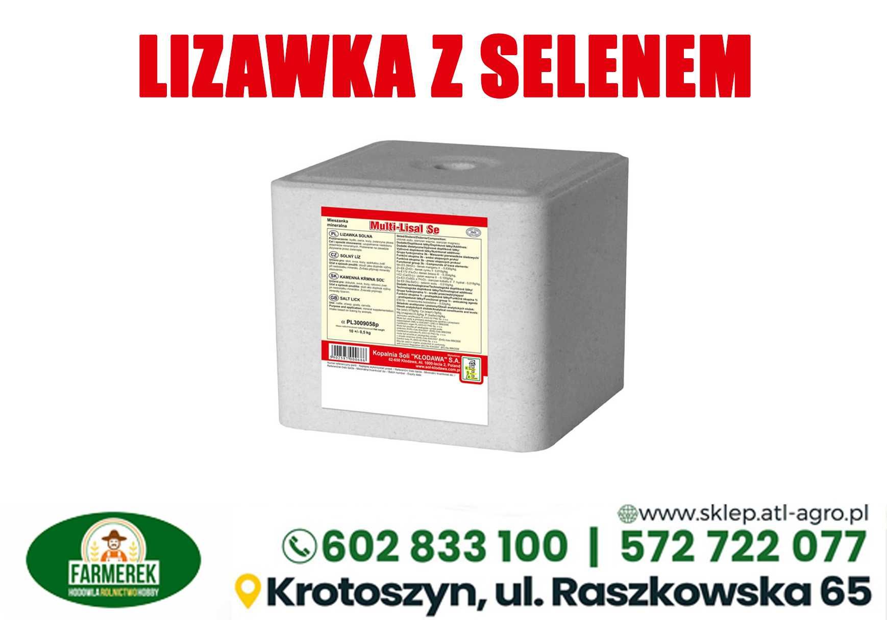 Lizawka solna z Selenem paleta 96szt /z wysyłką/