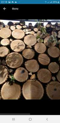 Продам дрова рубані чурками метровий кругляк твердих порід дуб граб яс
