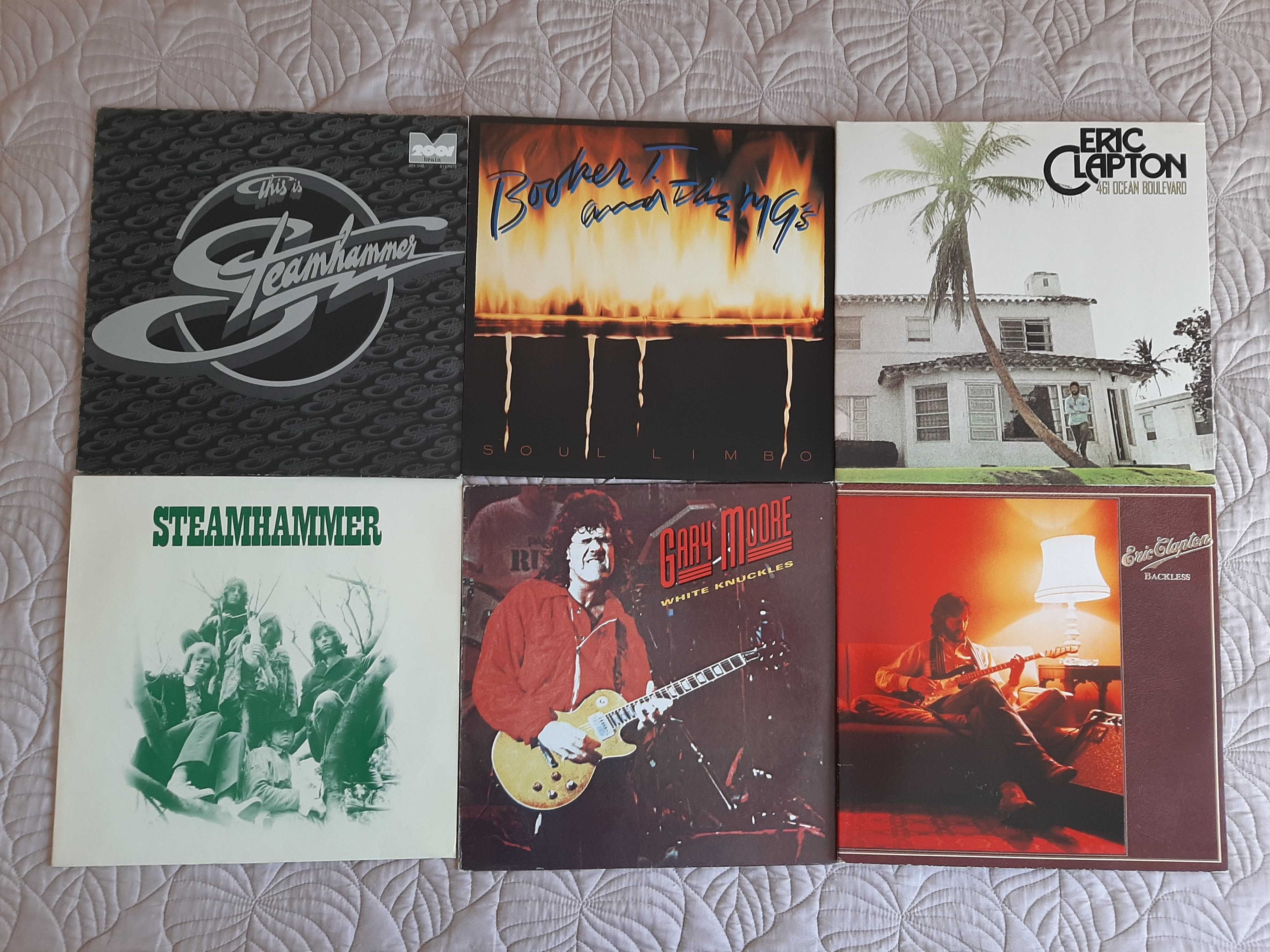 Steamhammer - Booker T & MG`s - Gary Moore – Eric Clapton – Vinil LP