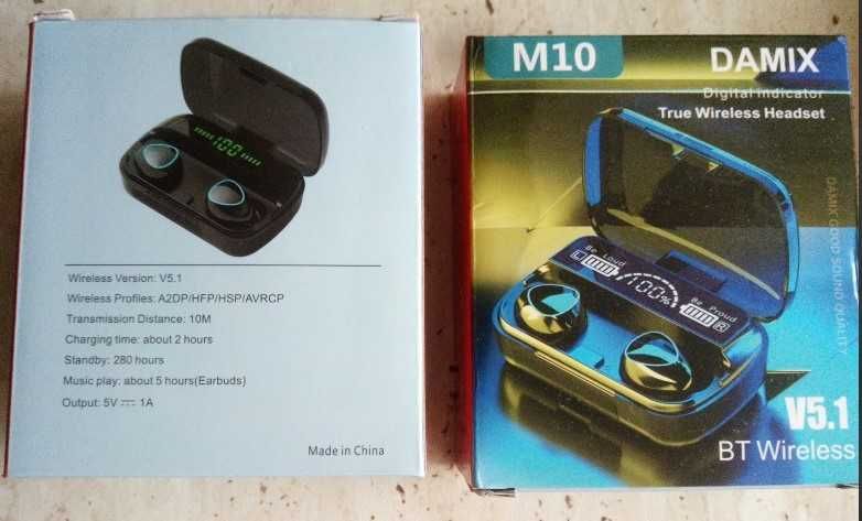 Навушники Бездротові M10 TWS fone Bluetooth V5.1