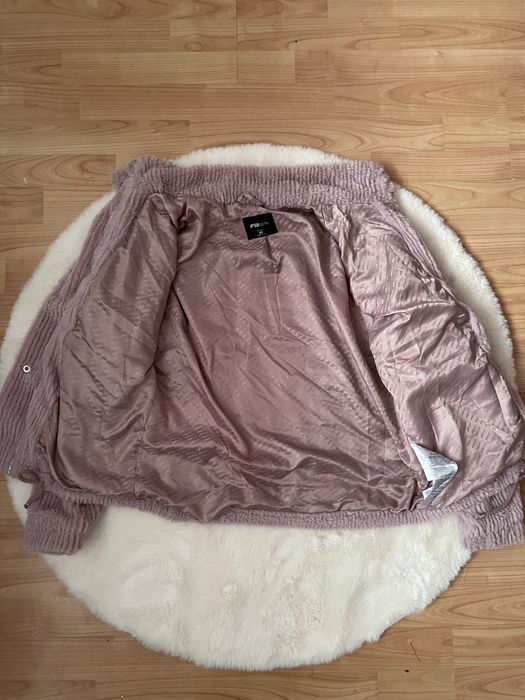 Nowa ciepła różowa kurtka polarowa FB Sister (XS)
