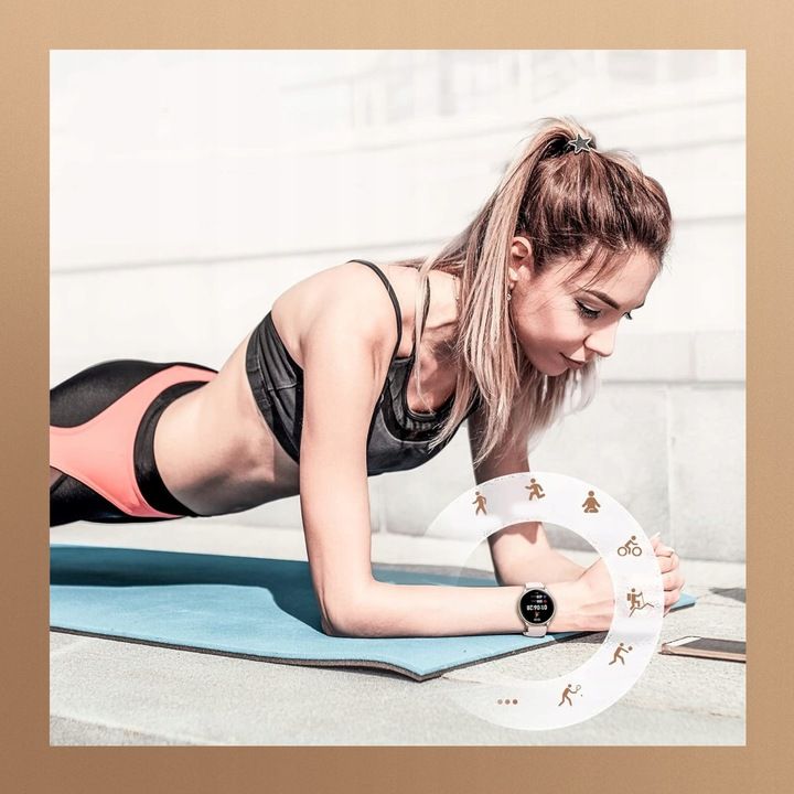 Smartwatch Zegarek Damski Menu Polskie Funkcja Dzwonienia Smart Watch