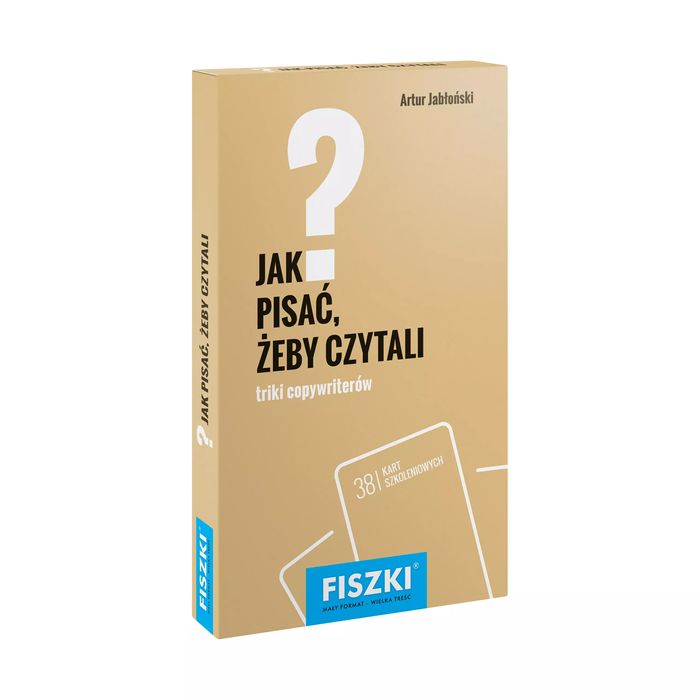 Fiszki. Jak pisać, żeby czytali?. Cztery Głowy