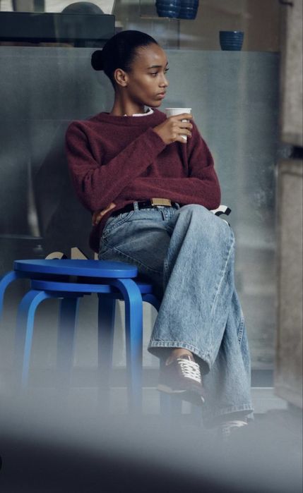 ZARA шерстяной свитер