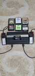 Atari 2600 с картриджами и джойстиком