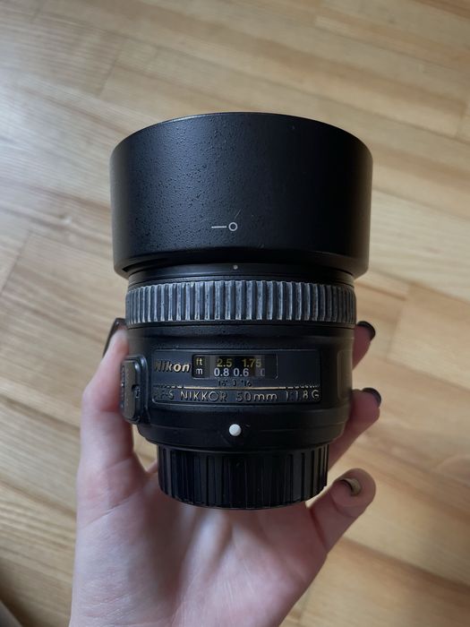 Обʼєктив Nikon AF-S Nikkor 50mm 1.8G
