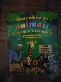 Livro "Descobre os animais perguntas e respostas para crianças"