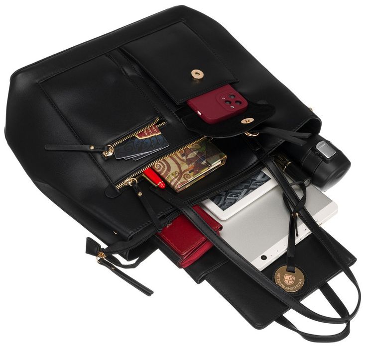 shopperka damska ze skóry ekologicznej - peterson