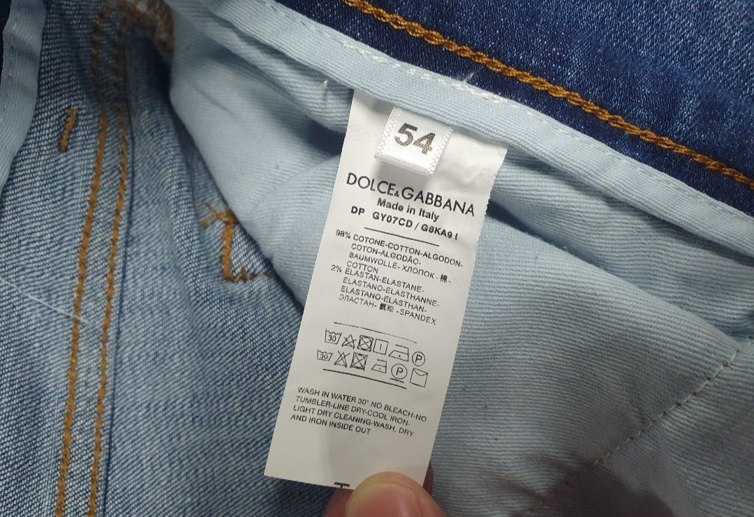 Новые Джинсы мужские Dolce & Gabbana made in Italy