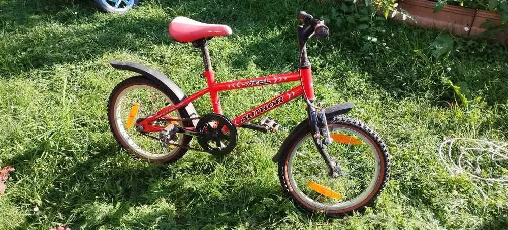 Rower Author vital czerwony 16" cali