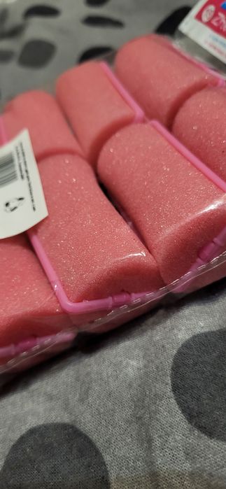 Wałki do włosów papiloty nowe zestaw 10 sztuk