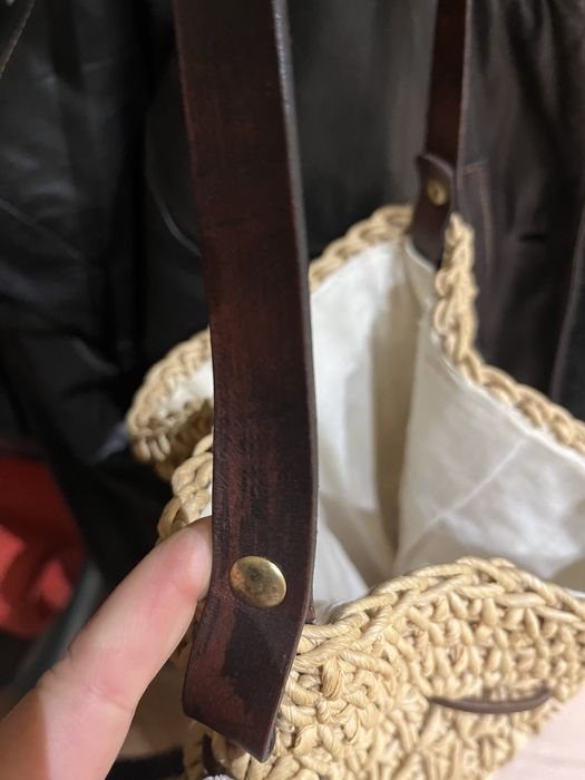 Saco de palha forrado