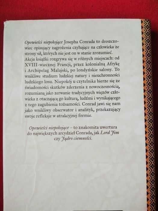 Joseph Conrad Opowieści niepokojące