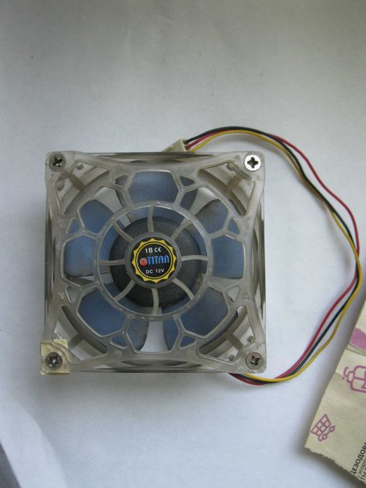 Вентилятор 80 мм Titan TFD-8035M12C  Кулер процессора